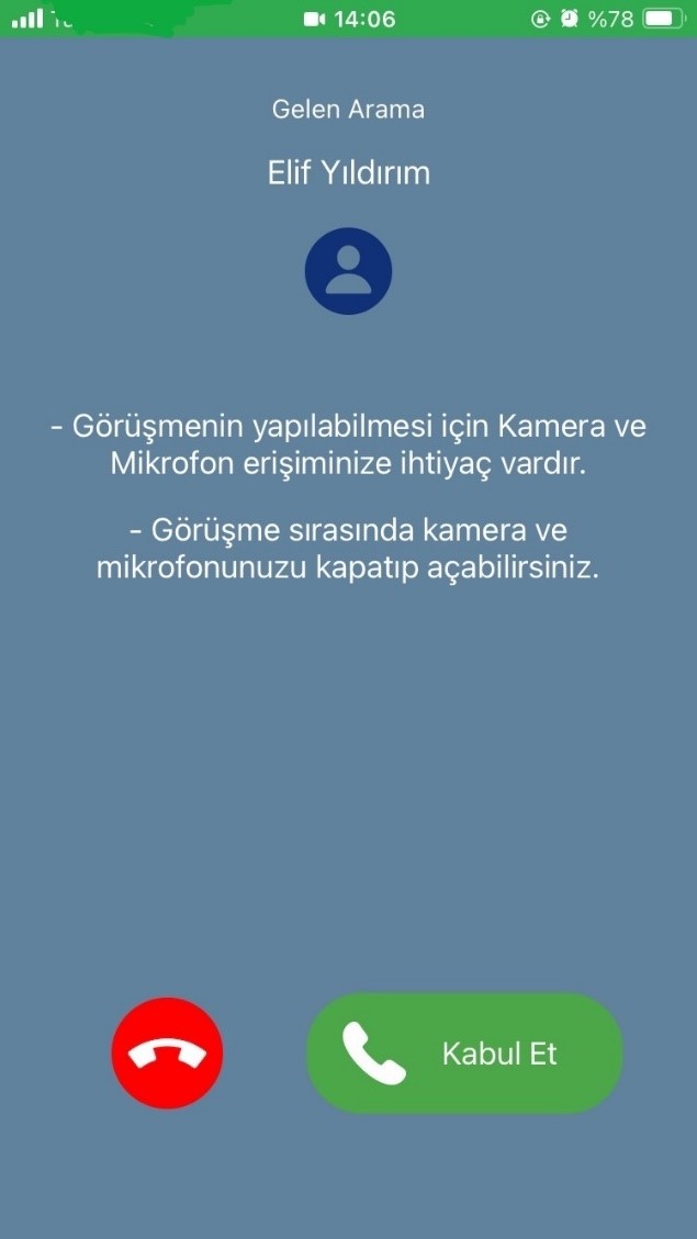Online görüşme