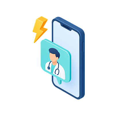Instant Doctor consultation icon
